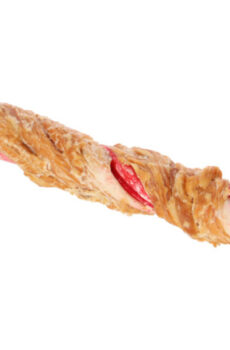 Runderkauwstick Twister kip 18cm