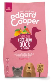 Edgar & Cooper medium puppy duck & chicken2,5kg